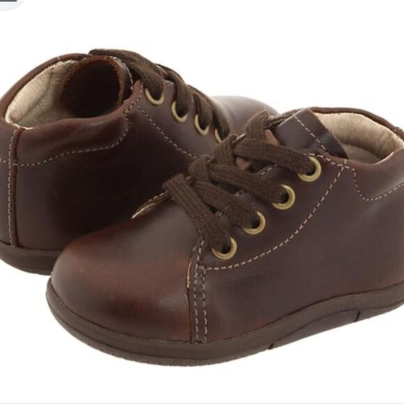 Stride Rite SRT Elliot (Infant/Toddler) Brown Leather Walker 4.5